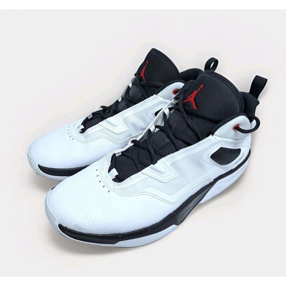 Nike Air Jordan Flight Stay Loyal Men's 11 White Black Red Retro Basketball
